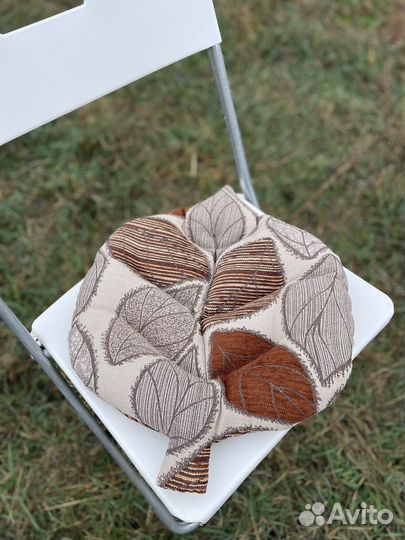 Подушка сидушка листик