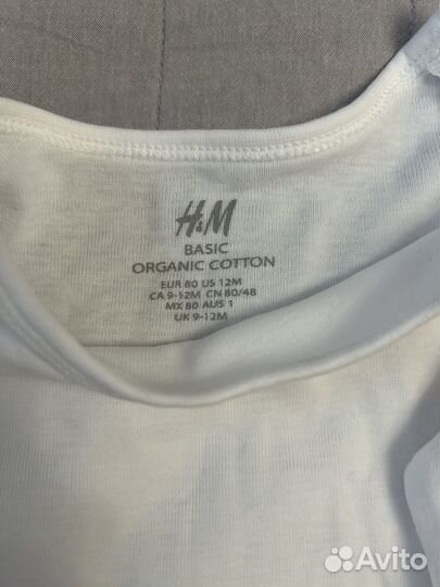 Боди для девочки hm 80