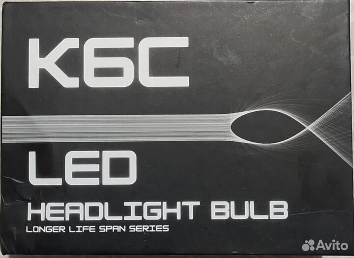 Лампы автомобильные светодиодные LED K6C H7 6000К