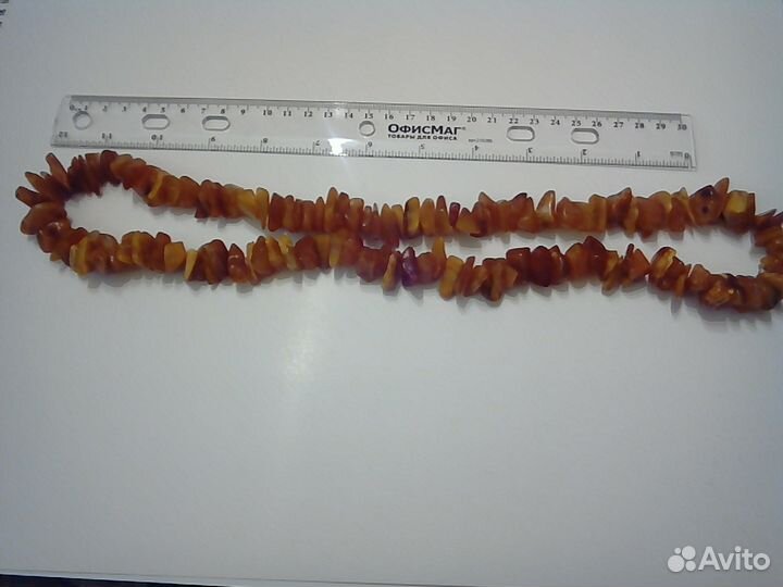 Бусы, янтарь, СССР, Калининград, внимание 95 гр