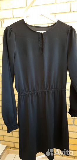 Школьное платье чёрное для девочки 116