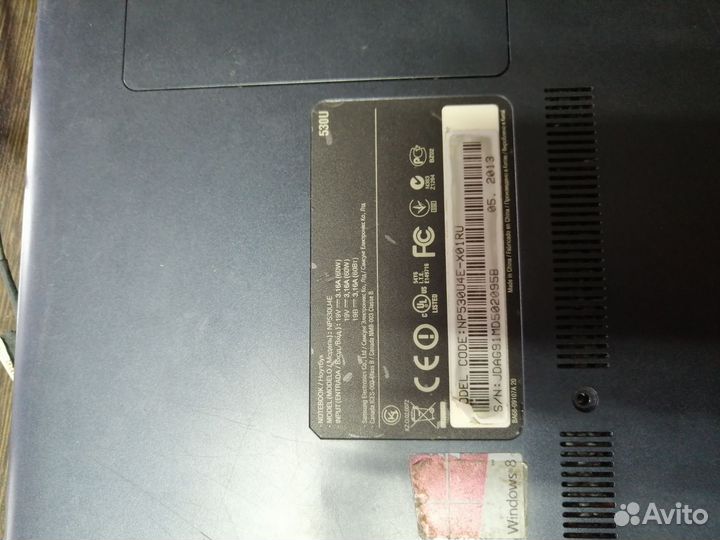 Ультрабук samsung np530u4e на запчасти