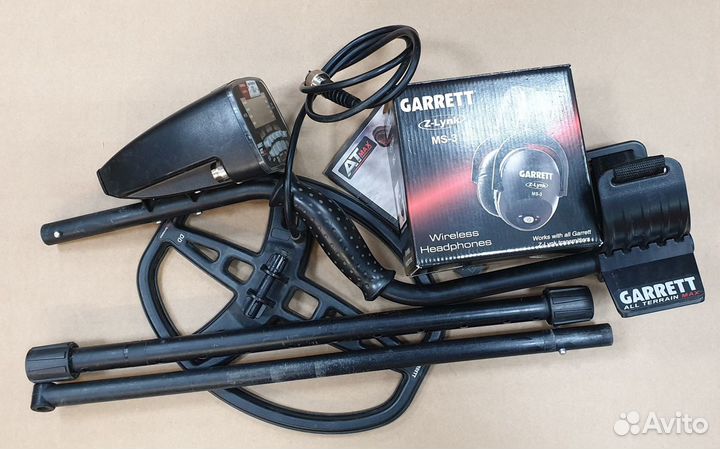 Металлоискатель Garrett AT Max без катушки, б/у