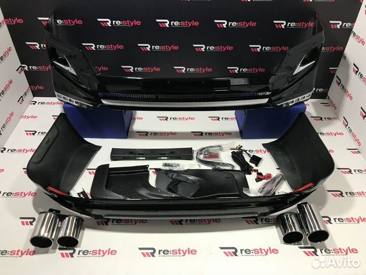 Обвес Toyota Land Cruiser Prado 150 13-17г D2333