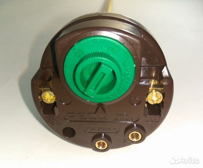 Термостат с защитой для водонагревателя 20A, 250V