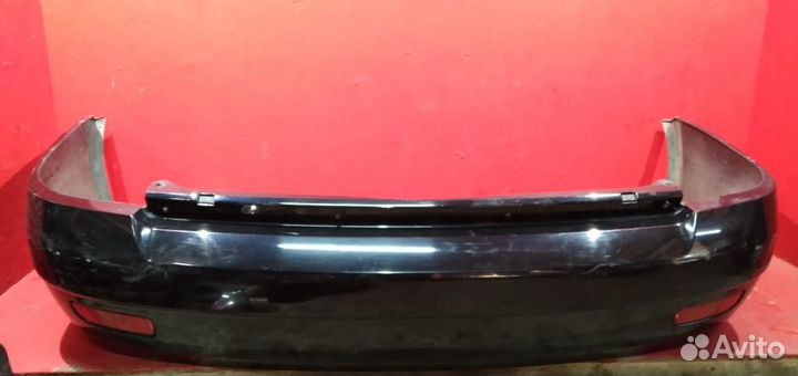 Приора седан бампер задний черный