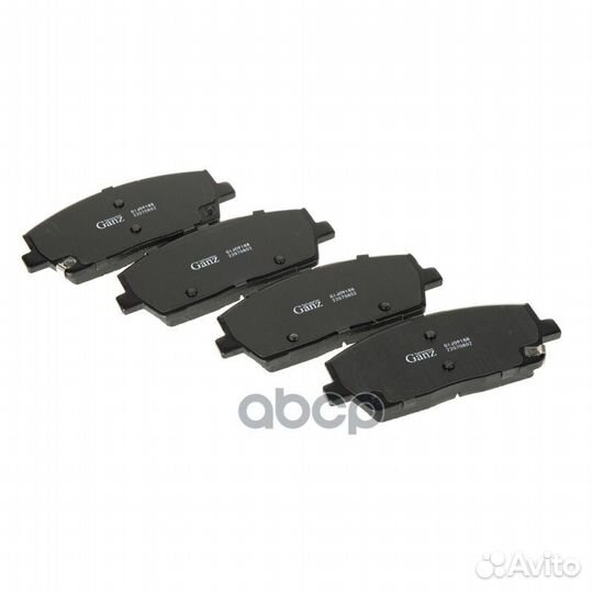 Колодки передние hyundai Santa Fe IV 18- ganz G