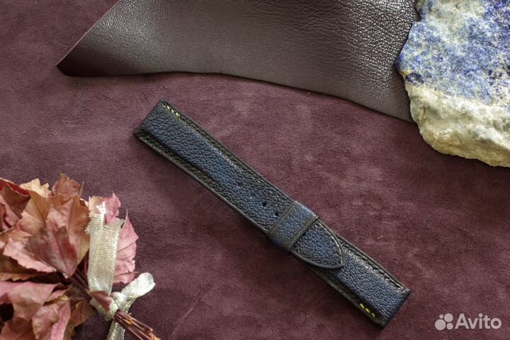 Ремешок на часы. Итальянская кожа. Handmade