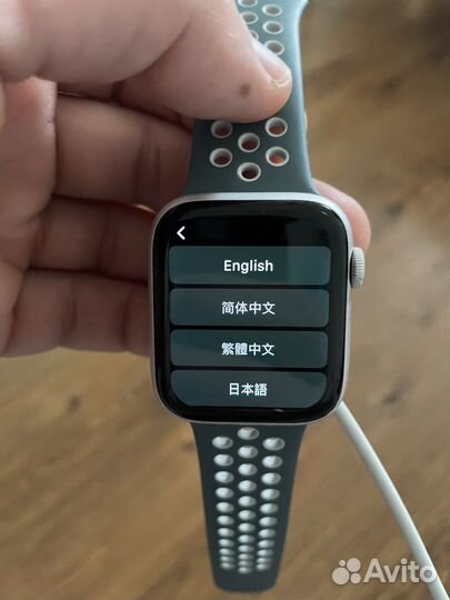 Часы apple watch 5 44 mm nike