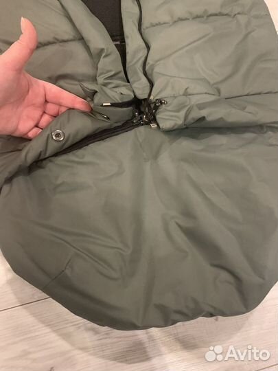 Зимний конверт с варежками Leokid