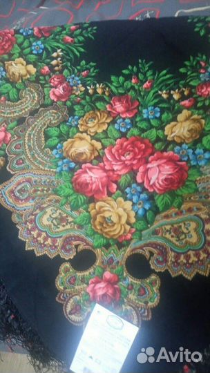 Платки шерсть