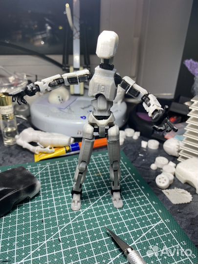 3D-печать, 3D-моделирование, окраска моделей