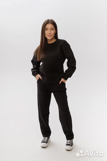 Спортивный костюм женский теплый оверсайз зимний