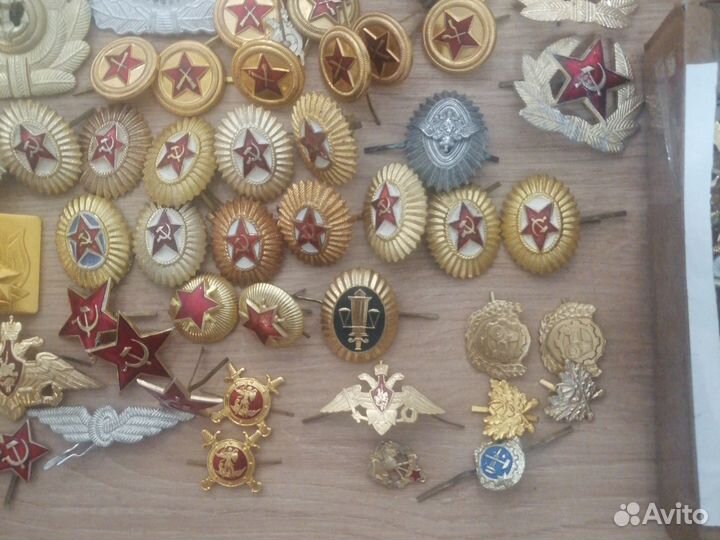 Кокарда СССР петлицы и звезда