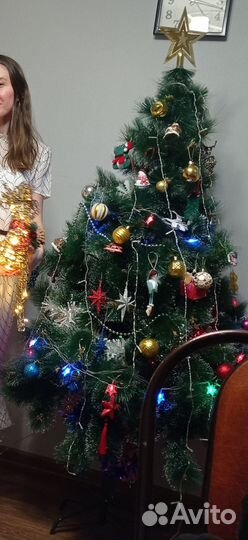 Ель искуственная бу ёршик 180 см