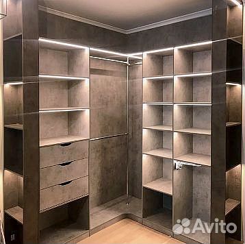 Гардеробная по вашим размерам на заказ