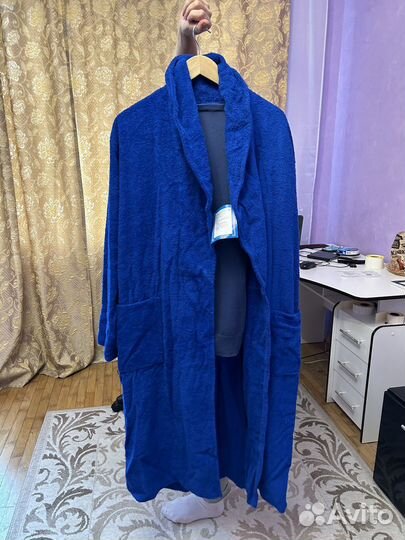 Халат махровый мужской новый