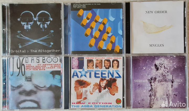Музыкальные cd диски 2