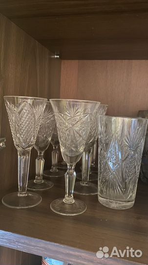 Посуда стекло и хрусталь