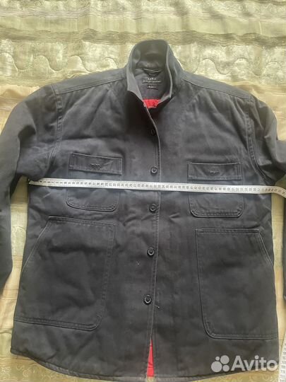 Джинсовая куртка zara мужская