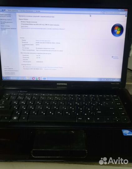 Ноутбук hp Compaq cq58