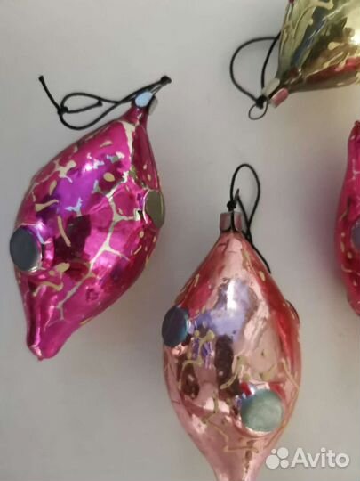 Елочные игрушки ссср