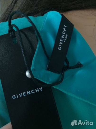 Givenchy платье бирюзовое оригинал