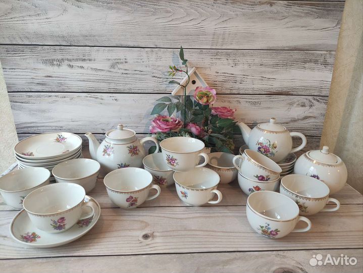 Чайные предметы сервиза фз Первомайский,Песочное