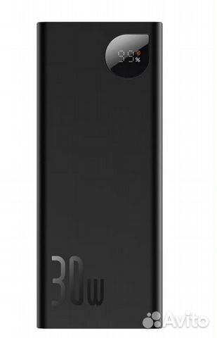 Внешний аккумулятор Baseus 20000mAh 30W Metal