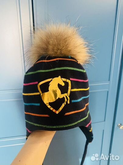 Демисезонная шапка 52 размера