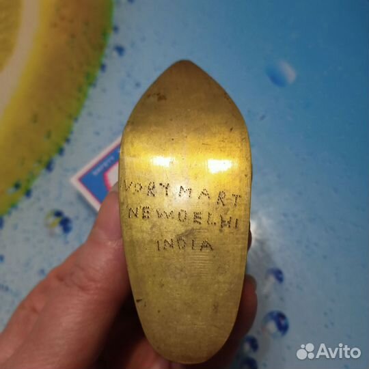 Пепельница башмак времён СССР, Индия