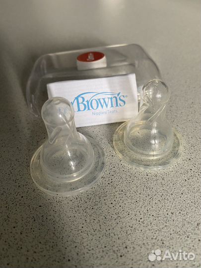 Соски для бутылочек Dr.Brown’s