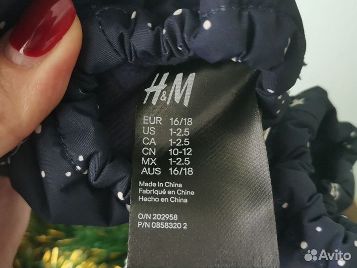 Варежки зимние детские крагги и пинетки