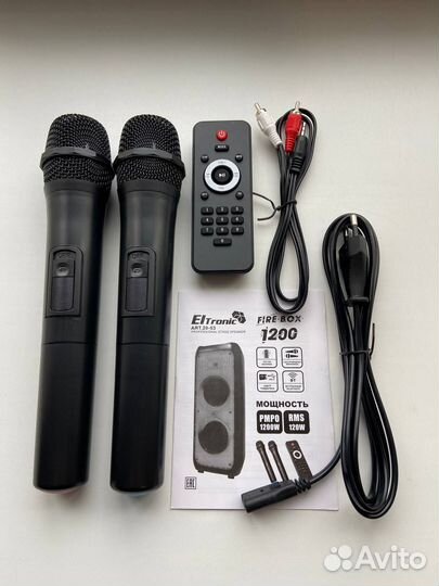 Портативная Колонка Eltronic 20-53 1200W (Новая)