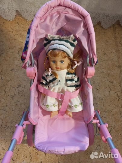 Коляска-трансформер для кукол