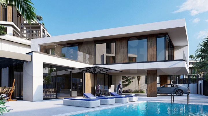 Дом 221,5 м² на участке 5 сот.