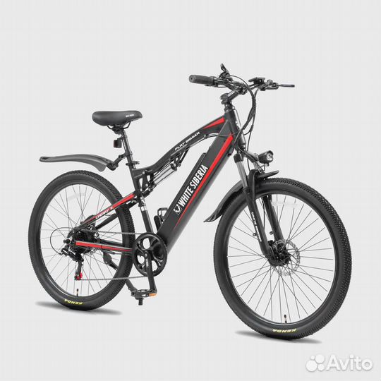 Электровелосипед whte siberia camry X 500W