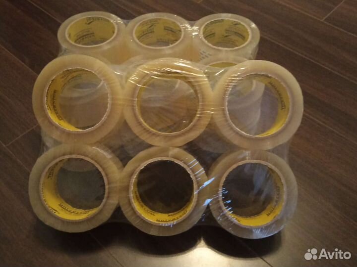 Скотч тёмный, прозрачный