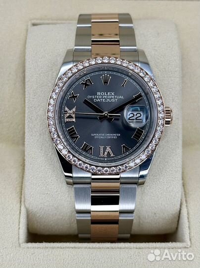Часы Rolex Datejust Datejust 126281RBR-0012 + подарок 1 год гарантии