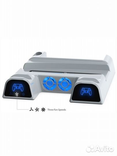 Стенд dobe для PS5 c функцией охлажд. (TP5-1511)