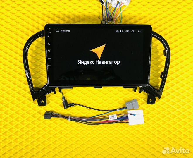 Магнитола штатная на android Nissan Juke