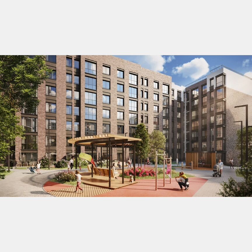 2-к. квартира, 62,6 м², 3/7 эт.