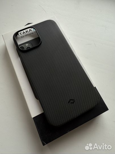 Pitaka iPhone 13 pro max чехол карбон арамид