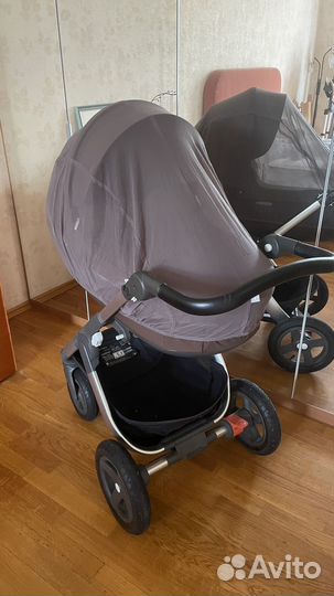 Коляска 3 в 1 Stokke Trailz (колеса Terrain)