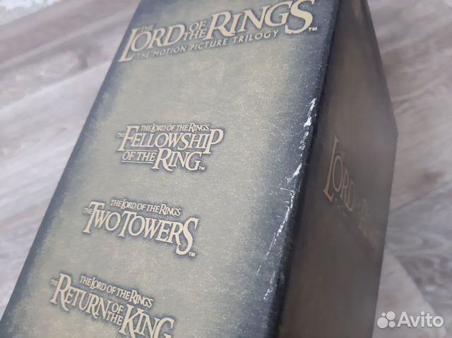The Lord of the rings DVD Trilogy объявление продам