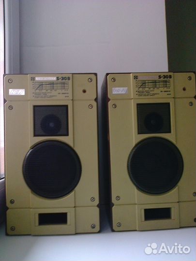 Акустическая система radiotehnika S-30B c усилком