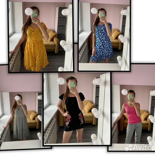 Вещи пакетом на девушку 42, 44 р (38 вещей)