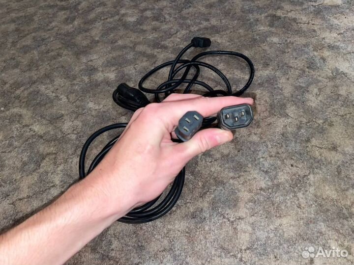 Кабель питания, удлинитель, восьмерка, vga