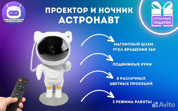 Новый проектор звездного неба с гарантией