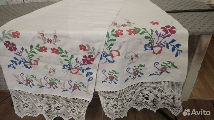 Рушник ручной работы. Начало прошлого века